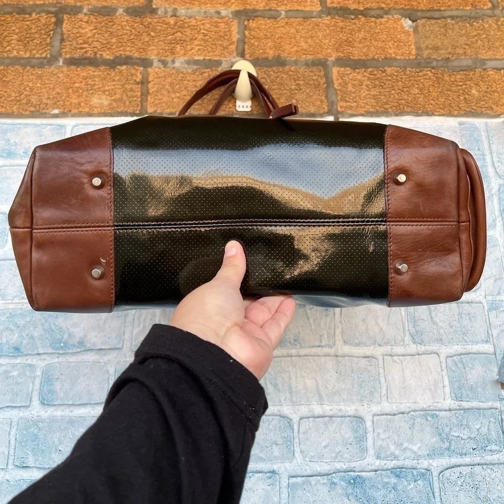 PAURIC SWEENEY Patent leather tote